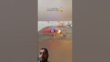 Big Rocket 🚀Anar 😱 Amazing Cracker experiment 😜 Diwali cracker testing 2025 #shorts#experiment #rvss