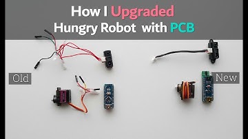 How I upgraded Hungry Robot with PCB board