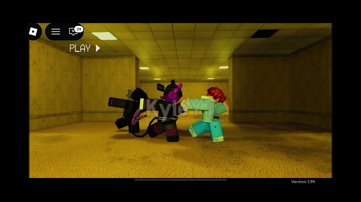 Backroom jumpstyle btw the game name is Kyle animation