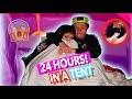 24 Hours Overnight In A Tent Challenge w/ My Boyfriend!