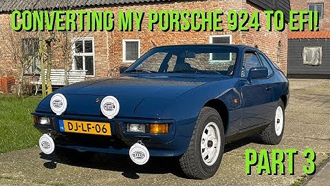 My Porsche 924 Safari - Converting the K-Jetronic to Electronic Fuel Injection - Part 3