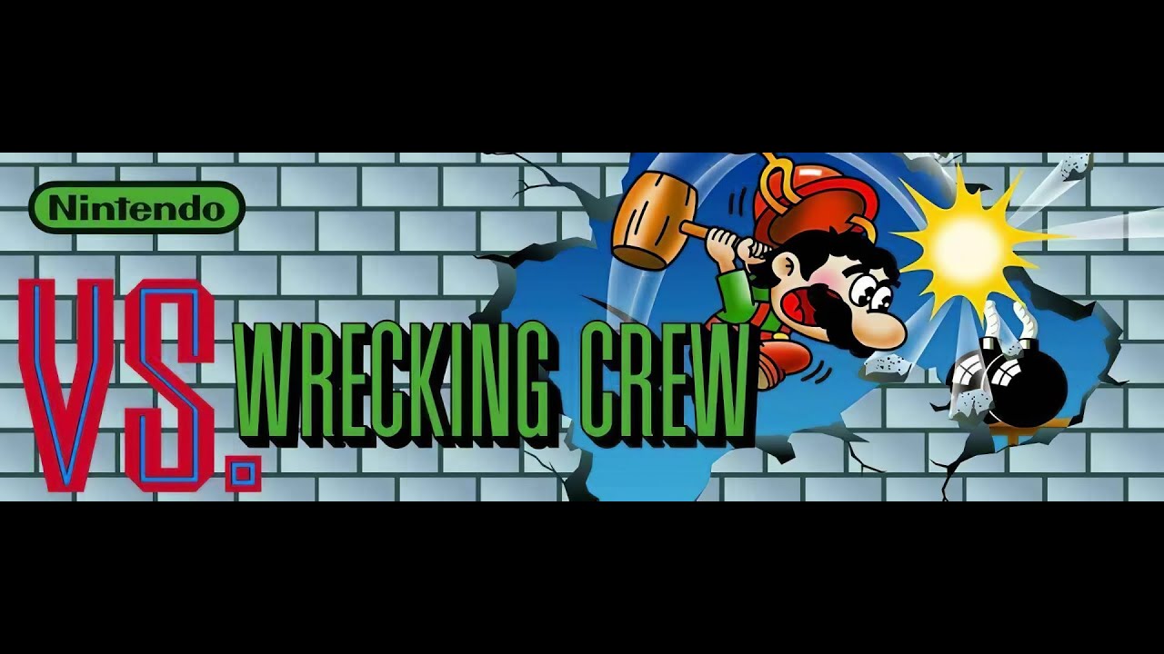 Nintendo VS Wrecking Crew Arcade Gameplay AtGames Legends Gamer Pro On 