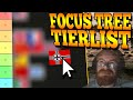 FIXING HOI4! THE BEST AND THE WORST OF HOI4 FOCUS TREES! - HOI4 Focus Tree Tier List