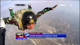 Puluhan Anggota TNI AL Terjun Payung Dari Ketinggian Ribuan Meter - NET5