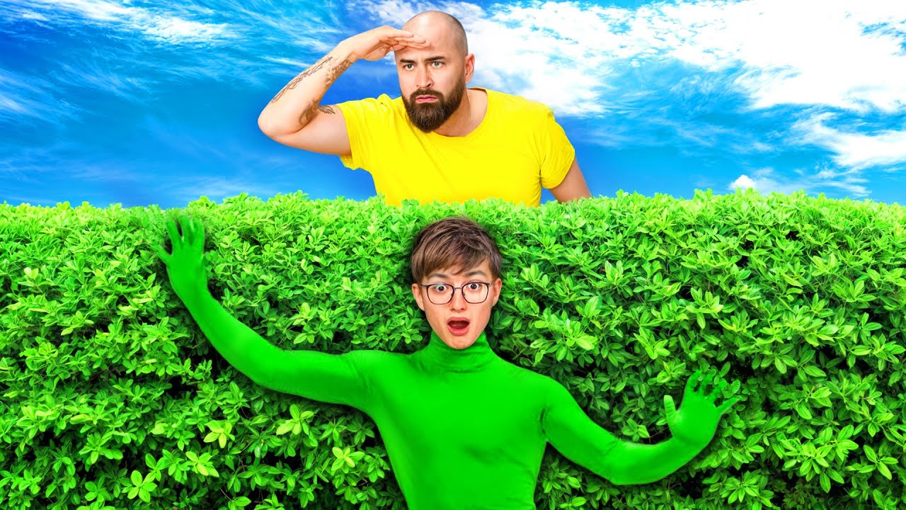 EXTREME CAMOUFLAGE HIDE AND SEEK ! - YouTube