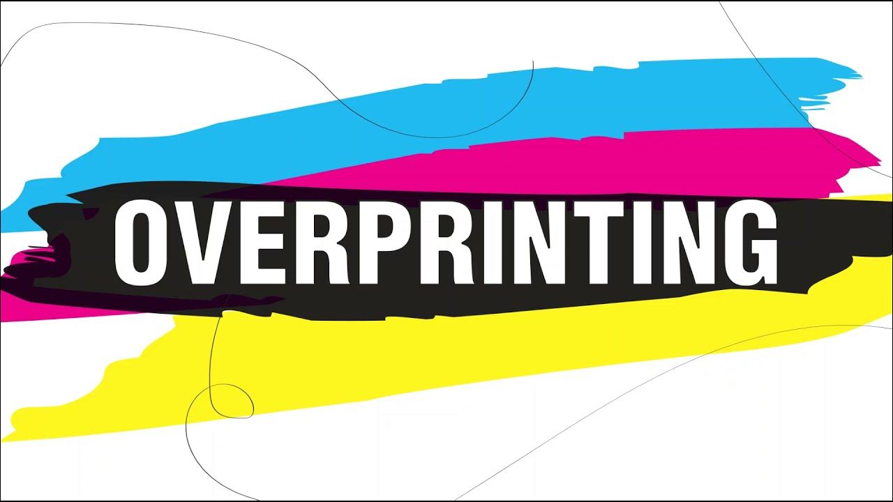 What is overprint? Overprinting Trapping YouTube