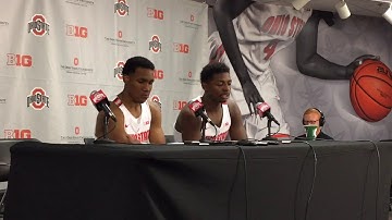Ohio State basketball: C.J. Jackson, Jae’Sean Tate after win over Radford