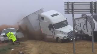 Bad Day !!! TOP Extreme Dangerous Idiots Truck &amp; Cranes Fails Compilation - Car Skill At Work P41