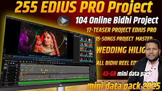 252 edius cinematic  project mini data | bidhi project reels project title project | manoj mixing screenshot 3