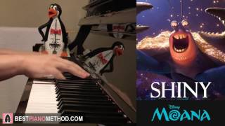 Moana - Shiny - Jermaine Clement (Tamatoa) (Piano Cover by Amosdoll)