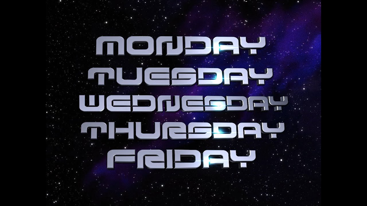 Toonami - Weekday Intro Collection (TOM 1) 4K