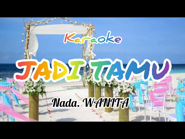 JADI TAMU - Fresly Nikijuluw | Karaoke | Nada Wanita | coverKeyboard | class=