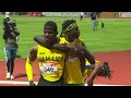 Carifta games 2024 grenada  boys 200 meter dash under 20 final