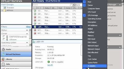 Managing VMs and Checkpoints with VMM2008R2