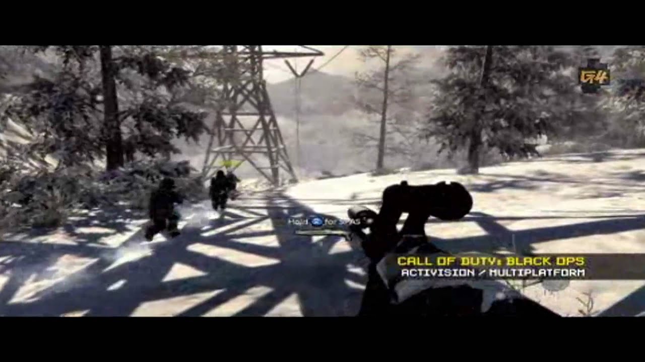 New Call Of Duty Black Ops Gameplay WMD (Snow Level) YouTube