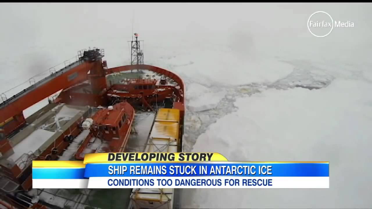 arctic cruise ship stuck