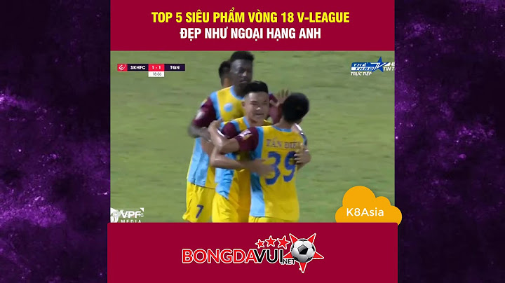 Top 5 ban thang dep nhat vong 18 v league năm 2024