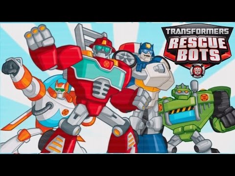 Трансформеры Боты Спасатели/Transformers Rescue Bots: Hero. Приключения героев  игра как мультик