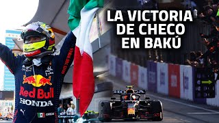 La VICTORIA de CHECO PÉREZ en BAKÚ | La REACCIÓN de RED BULL por su TRIUNFO