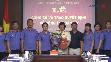 Đồng chí Mai Thị Nam giữ chức vụ Chánh Thanh tra VKSND tối cao