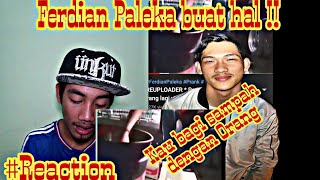 Ferdian Paleka beri bantuan sampah #Reaction