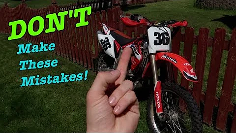 BEST Tips for buying a USED Dirt Bike!