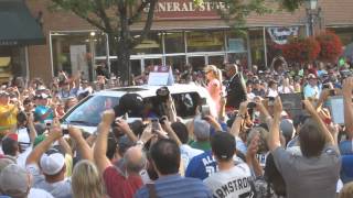 Frank "The Big Hurt" Thomas Hall of Fame Parade 2014 Cooperstown