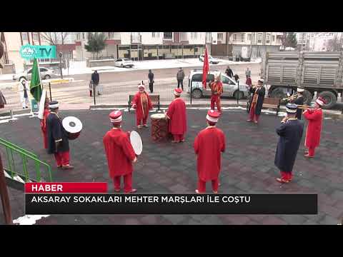 AKSARAY SOKAKLARI MEHTER MARŞLARI İLE COŞTU