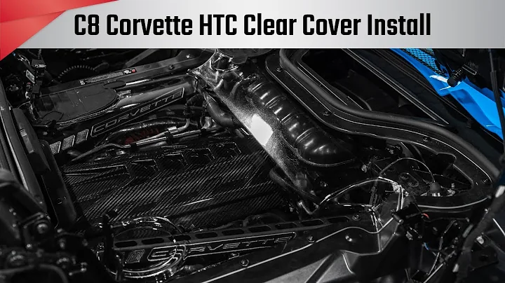 C8 Corvette Convertible Clear Engine Bay Cover Install [Old Install] - Paragon Performance