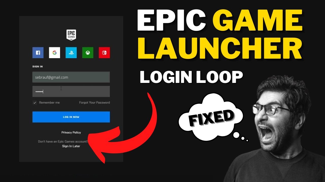 Epic Games Store on X: We are aware that some folks are unable to login to  the Epic Games launcher and are working on getting the service back to  normal. As a