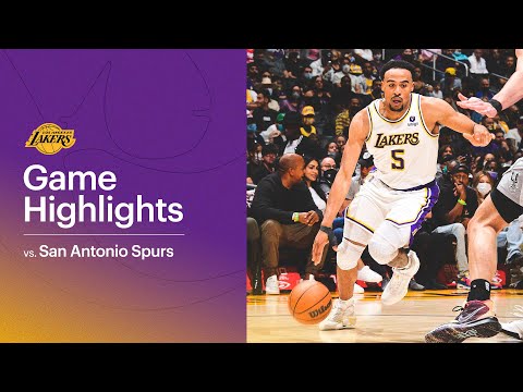 HIGHLIGHTS | Talen Horton-Tucker (17 pts, 7-14 FG) vs San Antonio Spurs