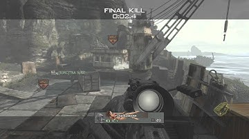 Cross map trickshot on mw3! (Re uploaded)
