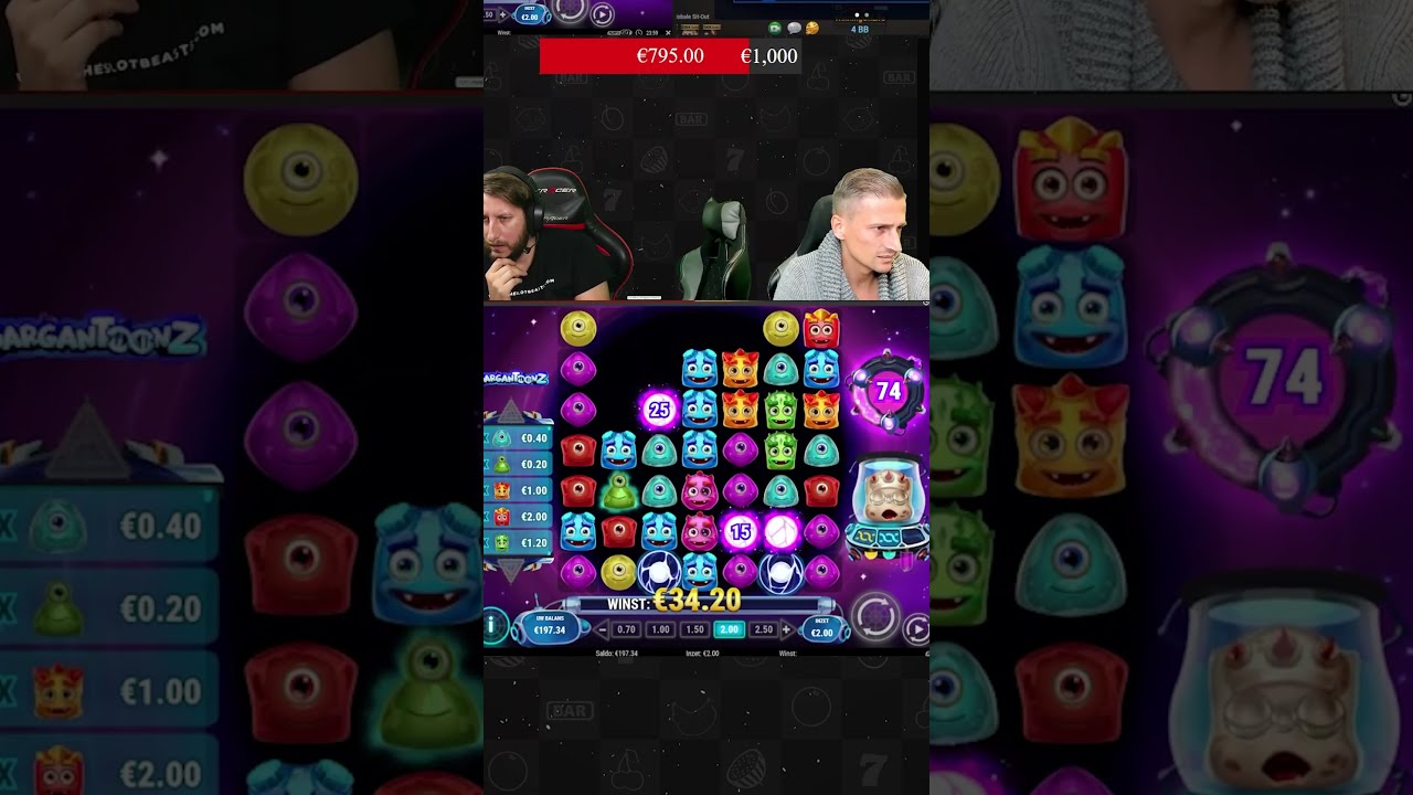  NIEUWE Gargantoonz Betaald Uit Shorts Casino Win
