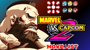 MvC2 - Zangief Move List
