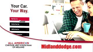 All American Chrysler Jeep Dodge Ram of Midland!  Making Car Buying Simple and Easy!