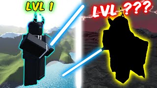 I Became The Strongest Jedi In Roblox! - Roblox Saber Showdown!