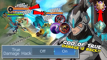 THE GOD OF TRUE DAMAGE ALPHA IS BACK! NEW ONE SHOT HACK BUILD! | META GLOBAL BUILD | NEW UPDATE MLBB