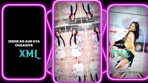 #pyar ka tohfa tera bana hai💫❤️XML file hindi song 🔰 hindi song Xml file 🔰 XML file alight motion 🔰