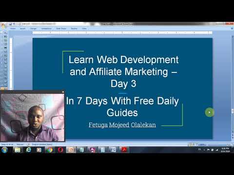 7 days Web Development and Affiliate Marketing Guide Installing dependencies and WordPress 7 days Web Development and Affiliate Marketing Guide Installing dependencies and WordPress