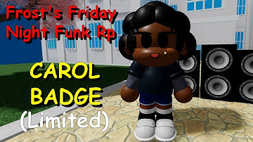 How to get "Carol (Limited)" Badge + MORPH/SKIN in Frost