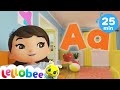 Learn  ABC PHONICS! | ABC 123 Moonbug Kids | Cartoons for Kids - Learning Educational Rhymes