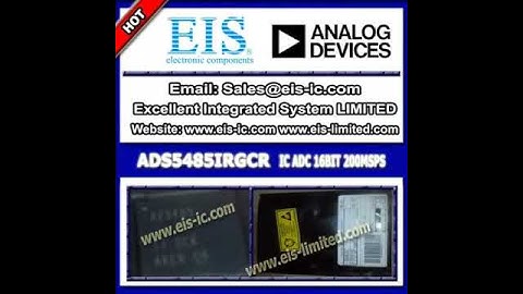 ADS5485IRGCR - IC - Analog to Digital Converters  - sales008@eis-ic.com