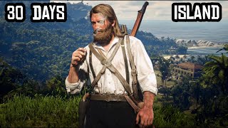 I Survived on an Island for 30 days in Red Dead Redemption 2