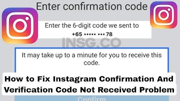 How to Fix Instagram Confirmation And Verification Code Not Received Problem 2025
