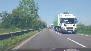 dashcam crick to burbage may 19th 2024 video 2