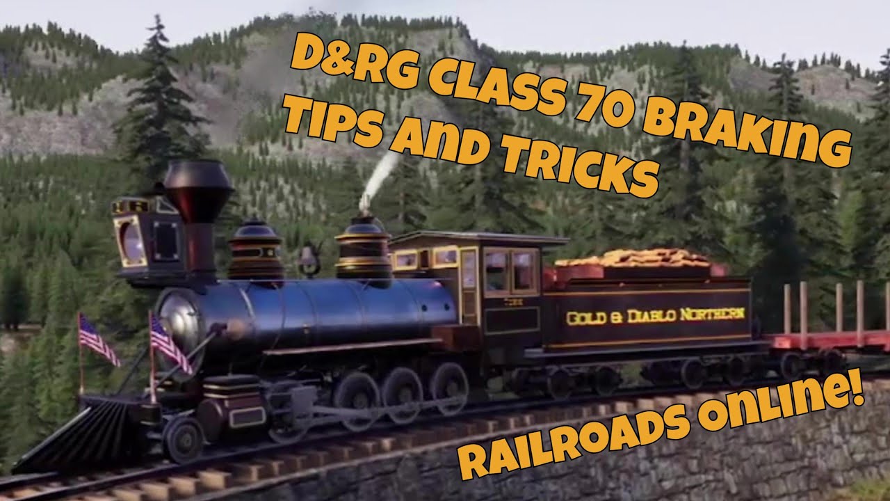 Railroads Online D&RG Class 70 2-8-0 Braking Pre build 211029 - YouTube