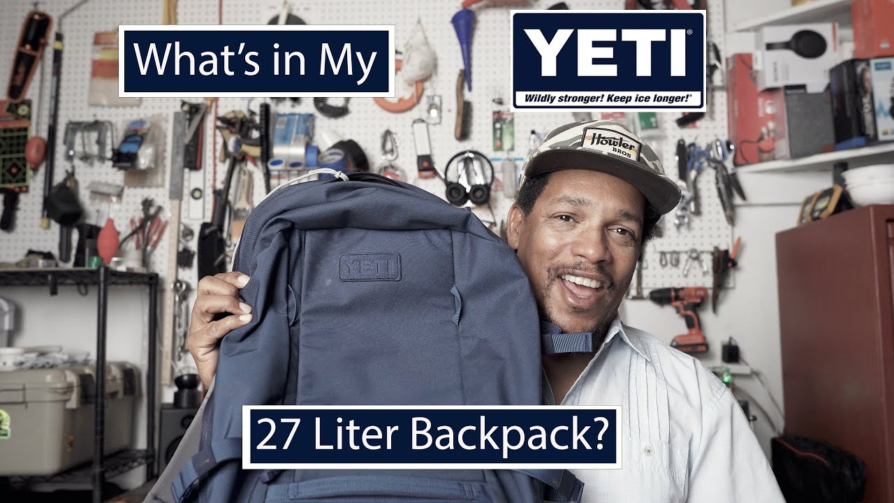 What's in my Yeti Crossroads Backpack 