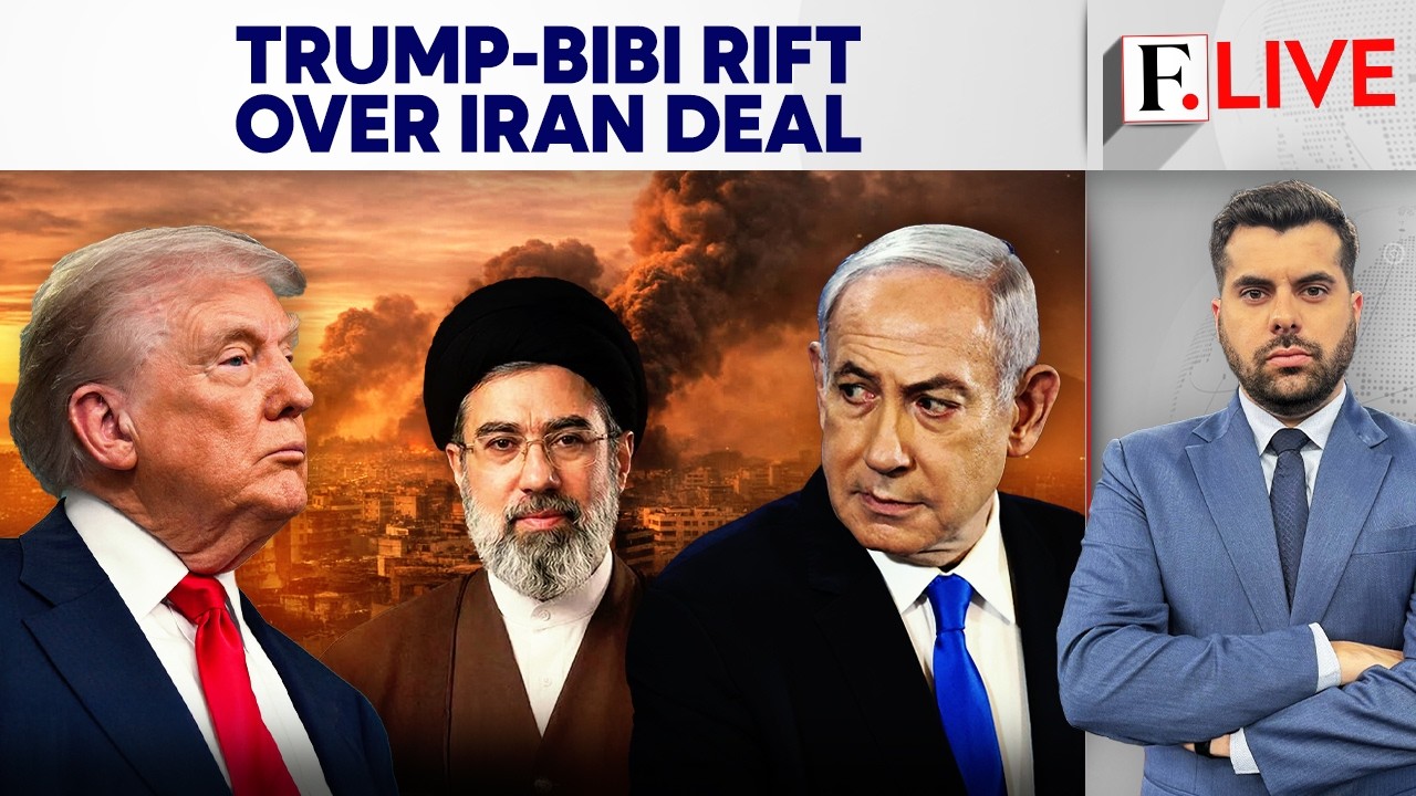Trump Calls Out 'Difficult' Netanyahu as New US-Iran Deal Shakes Israel | Firstpost Live thumbnail