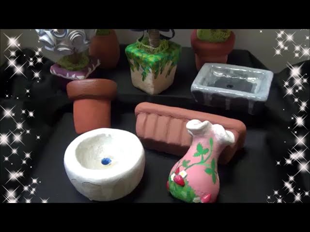 Diy 粘土を使って花鉢を作る方法 How To Make Flower Pots Using Clay Youtube