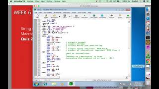 Week 6: String Sample 1